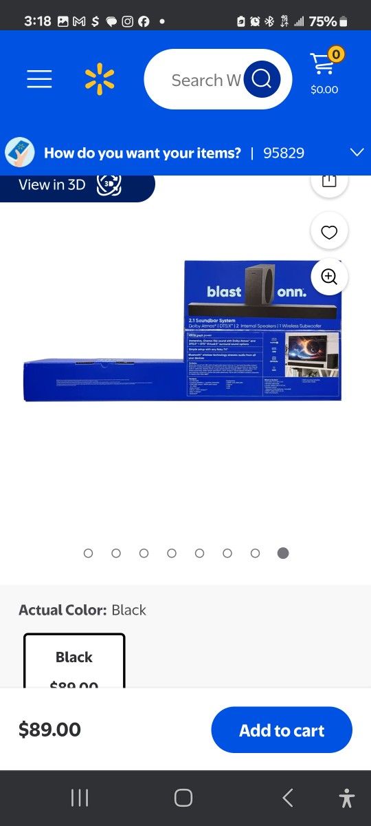 One 2.1 Soundbar Two Speakers Wireless Subwoofer