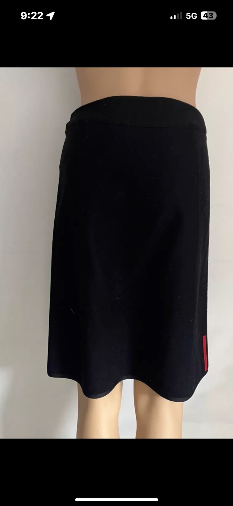 authentic PRADA pencil Skirt