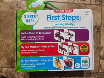 First steps learning library My first match it puzzles