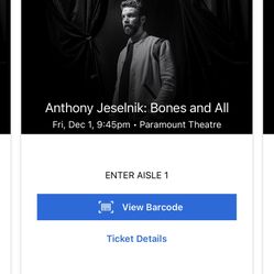 Anthony Jeselnik Tix