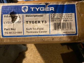 NEW Tyger T3 Soft Tri-Fold Bed Cover - 2020-2026 Jeep Gladiator