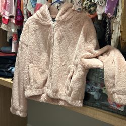 Pink Faux Jacket