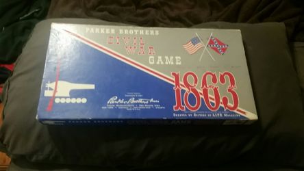 Civil war board game 1961