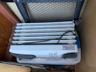 Heater with wheels