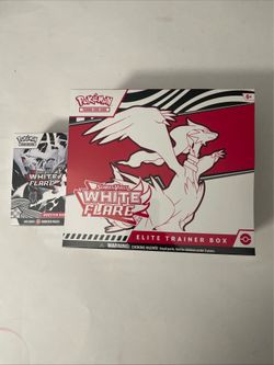 Pokemon White Flare Elite Trainer Box ETB & white flair Booster Bundle brand new!