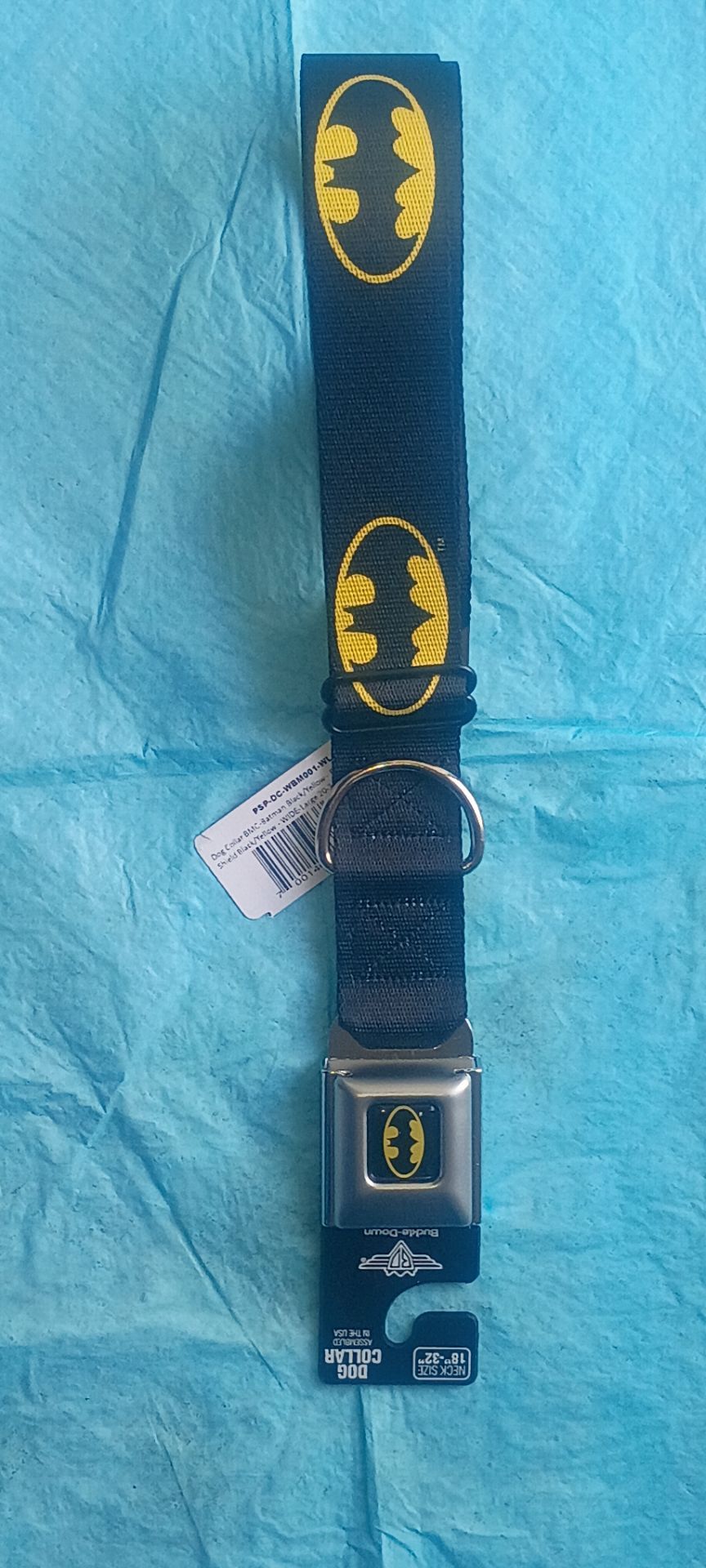 Batman Seat Collar for Extra Large Breeds