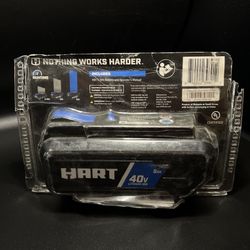New 40V Hart Battery 