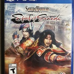 Samurai Warriors Spirit Of Sanada For PlayStation 4