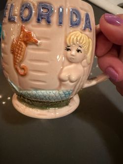 Ceramic coffee mug – Florida motif