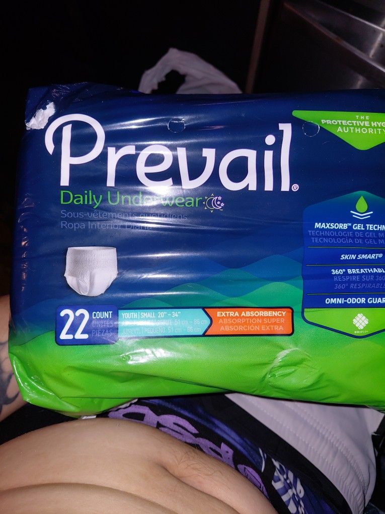 Adult Diapers - 22 Count