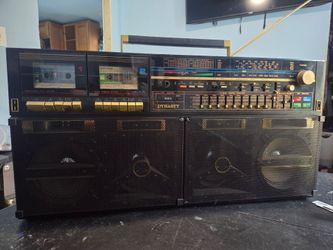 Dynasty Dual Cassette Boombox with Equalizer