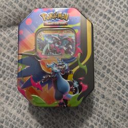 Sealed Pokemon Charizard ex Tin