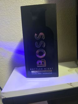Boss bottled night cologne