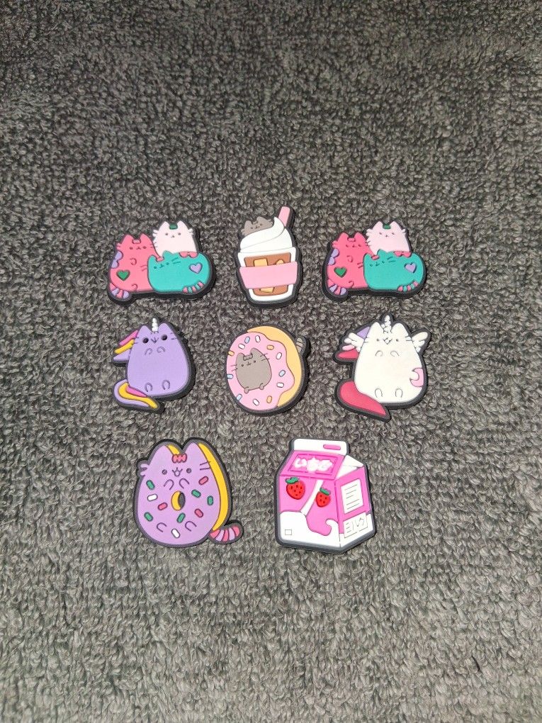 Pusheen Croc Charms