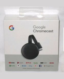 Google Cromecast Brand New Unopened 