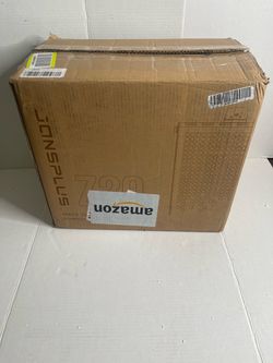 Jonsplus Jonsbo Z20 Micro-ATX case - black/orange