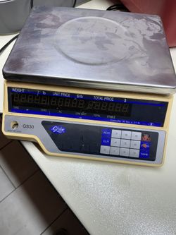 Globe GS30 digital price computing scale