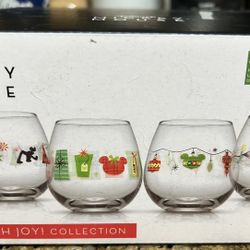 Mickey Mouse Wine Glasses