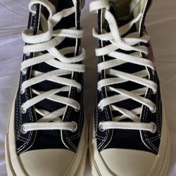 Like New Authentic Converse Chuck Taylor All Star High X Comme des Garçons Play Sneakers