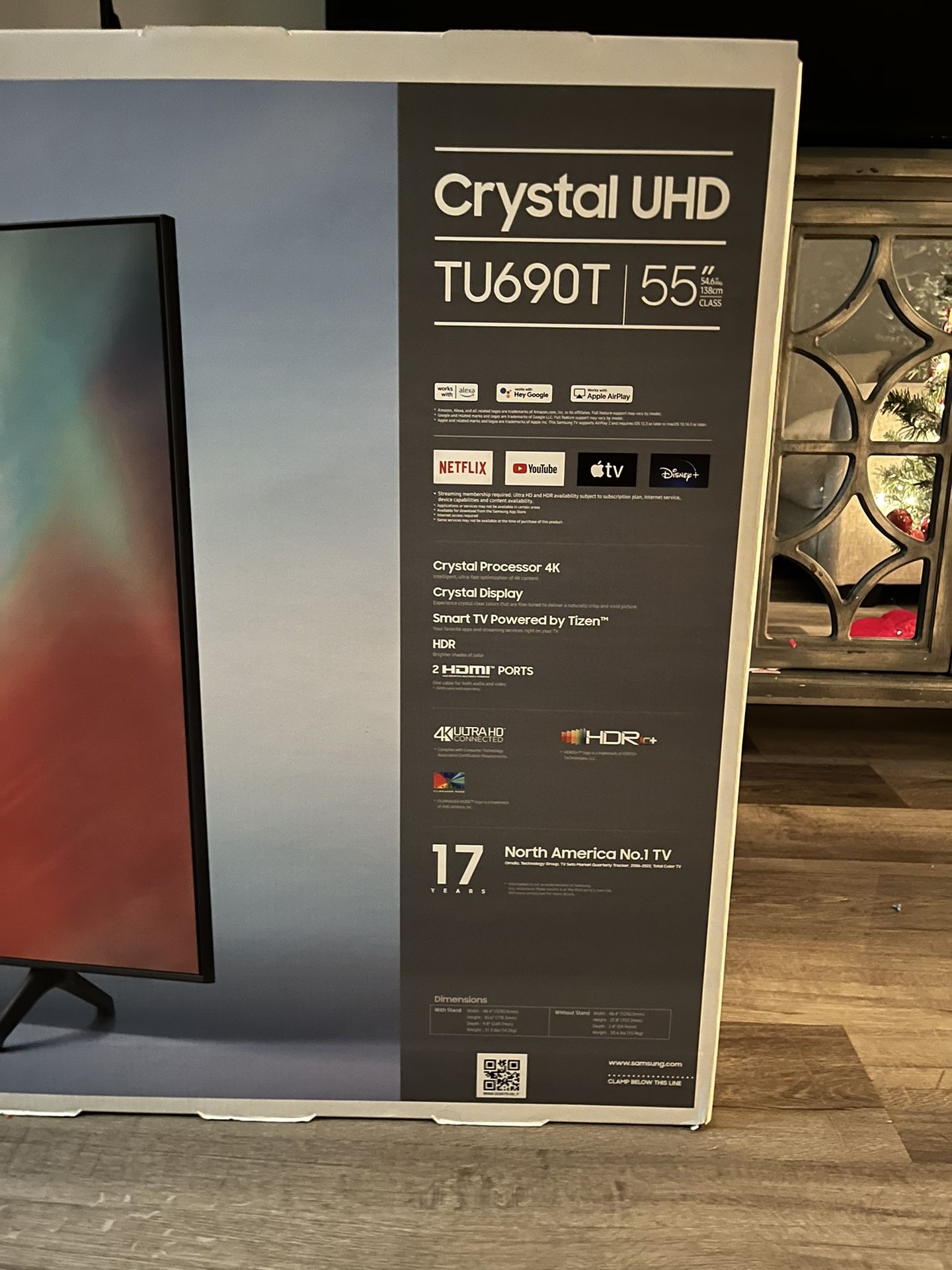 55in Samsung Tv