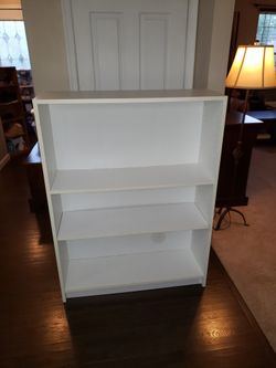 White Bookshelf