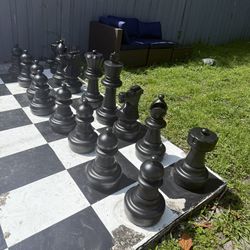 Juego De Ajedrez Grande 