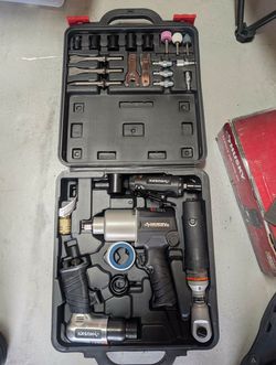 Husky 4-Piece Air Tool Kit w/ Accessories (27-Piece Set) – New