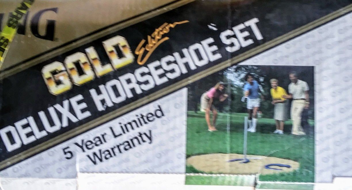 Horseshoe game set