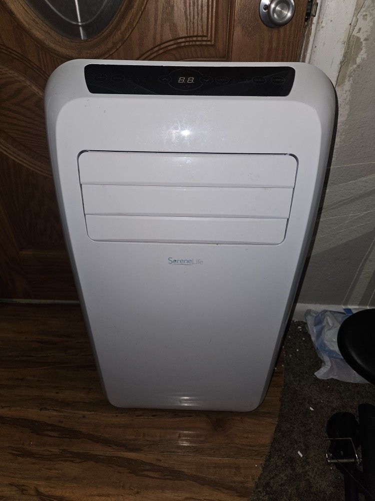 Serene Life 10,000 BTU Portable Air Conditioner with Built-in Dehumidifier & Fan Modes