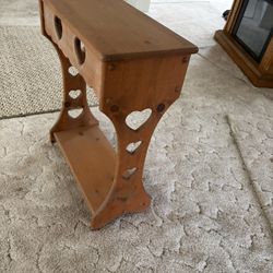 Cute Heart Side Table 