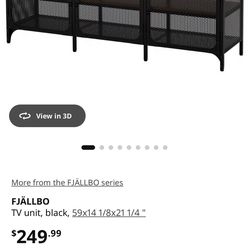 Ikea Fjallbo tv stand!