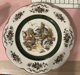 Ascot service plate by WOOD AND SONS ENGLAND DECORATIVE WALL PLATE 3