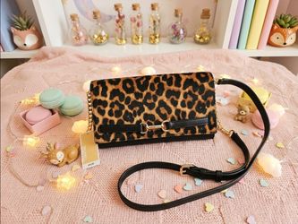 Michael Kors Leopard Print Crossbody Bag