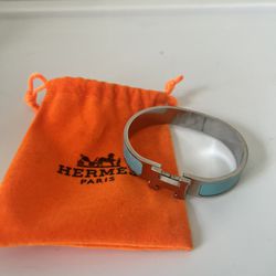 H bracelet light blue 