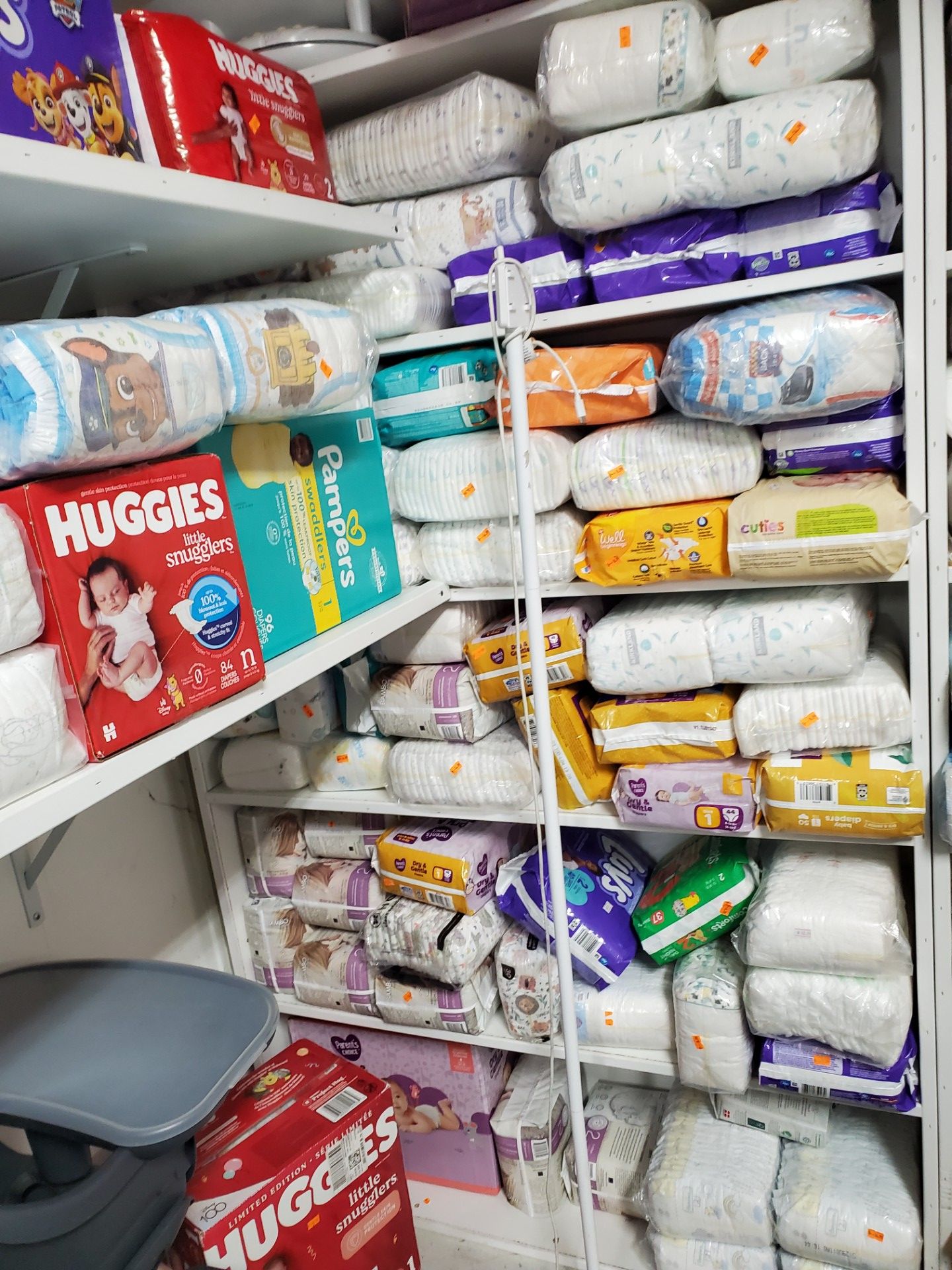 Baby Diapers Size Nb, 1, & 2