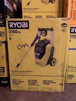 Ryobi pressure washer 2100 psi