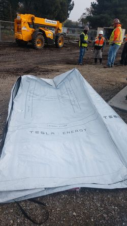 Tesla battery covers,
