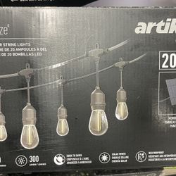 20 LED SOLAR STRING LIGHTS 
