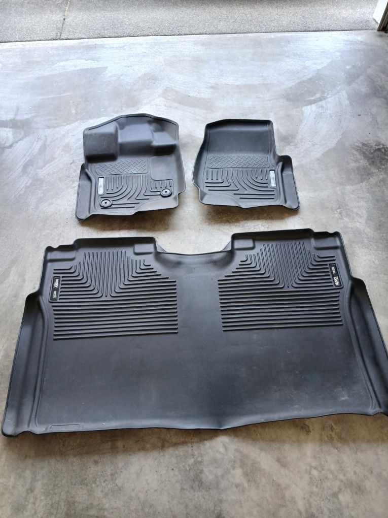 2015-2025 Ford F150 Husky Liners Floor Mats