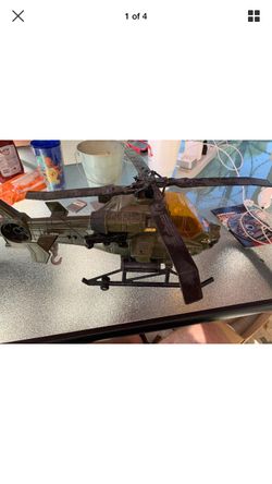 Gi Joe Army Helicopter Funrise 2001