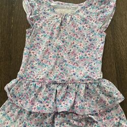 Girls Purple Flower Dress Size 3t By Epic Threads #8