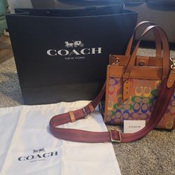 Coach Original Rainbow Purse