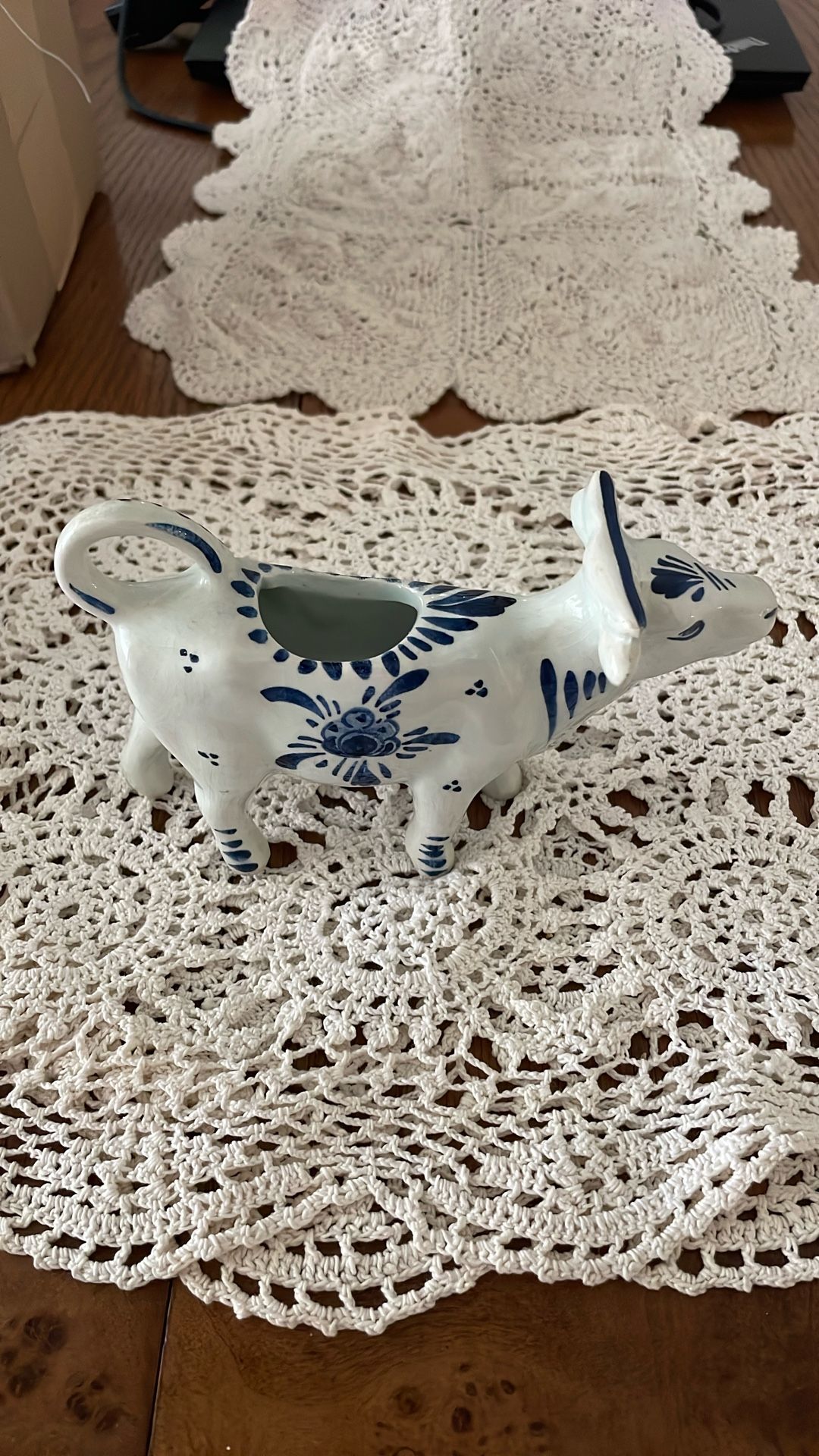 🤩Vintage Delft Holland Ceramic Cow Creamer🤩