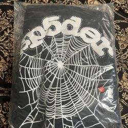 Spider og black with rhinestone XL
