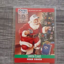 1990 Santa Claus Pro Set Card