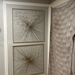 Metal Flower Wall Decor