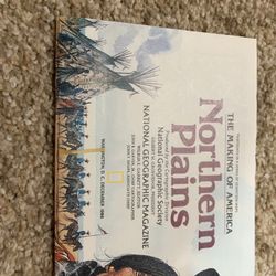 VTG National Geographic Northern Plains Map Education Making of America