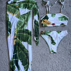 Brand New 3 Piece Bikini Set for 10$ - Size S, M