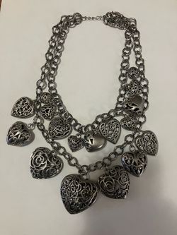 Paparazzi Zi Collection "Cherish" Heart  Necklace