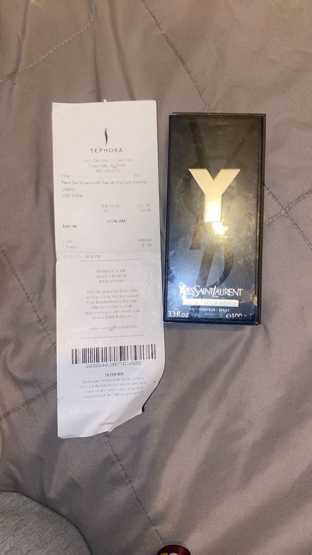 YSL intense